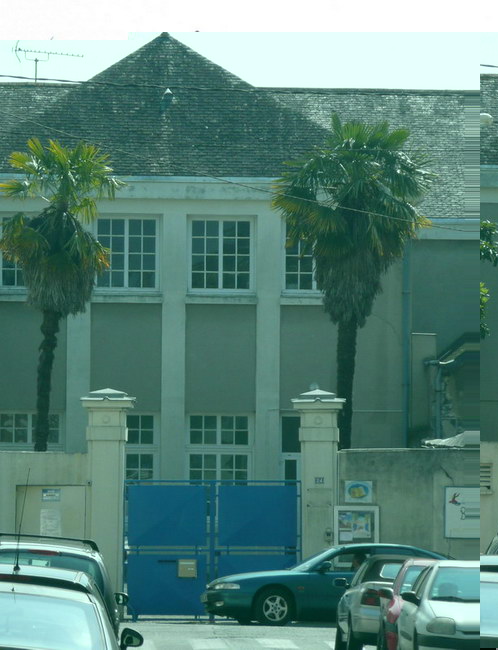 A Angers, devant l'école Bellefontaine...