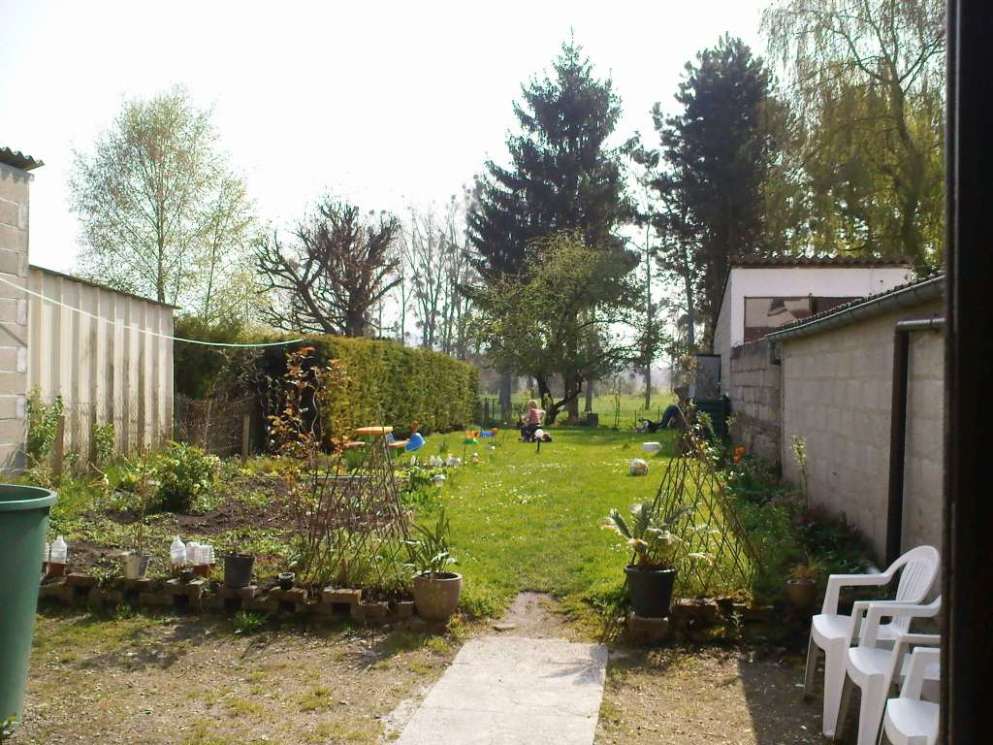 Tel qu'était le jardin dans son ensemble avant aménagement