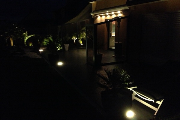 vue d'ensemble de la terrasse