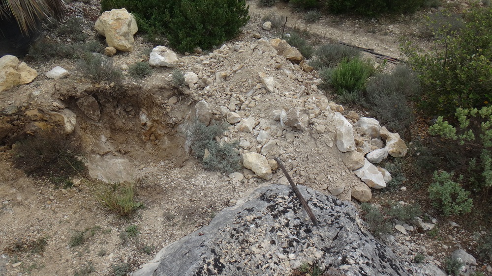 Des cailloux, encore des cailloux, rien que des cailloux